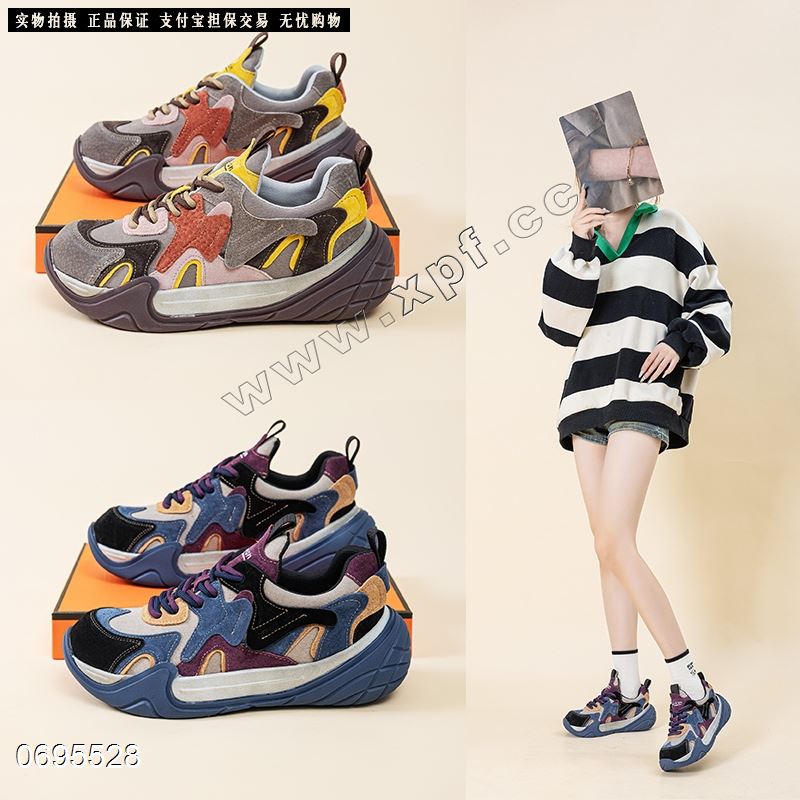 新款真皮休闲鞋18738