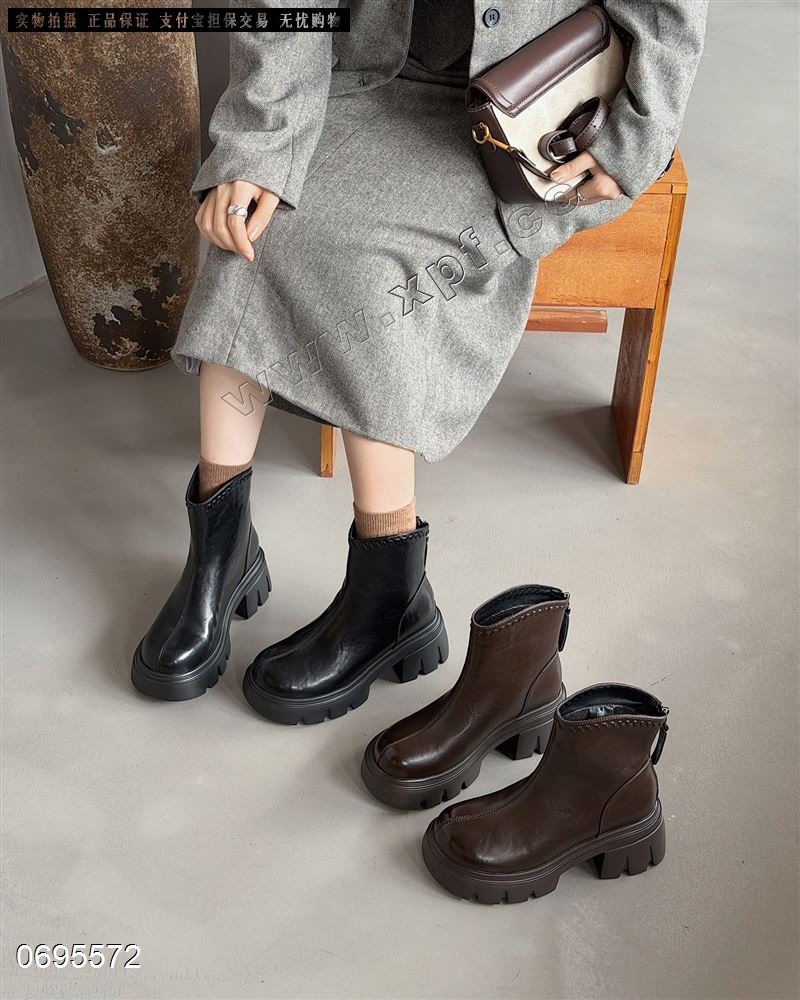 新款绒里短靴716-5