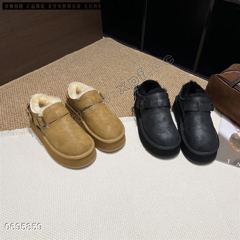 新款勃肯雪地靴复古毛毛雪地靴25198