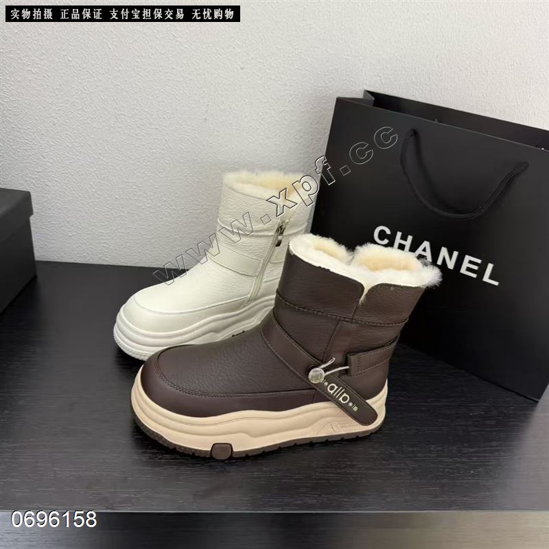 新款厚底雪地靴9119-1