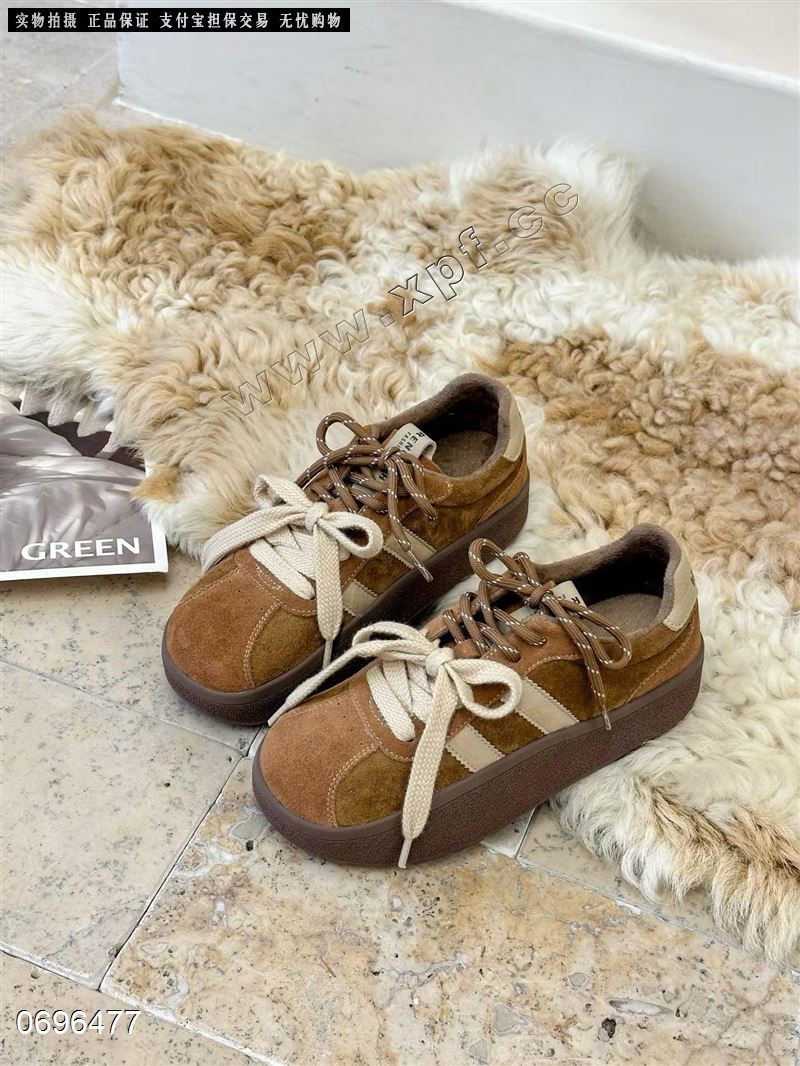 新款加棉德训休闲鞋