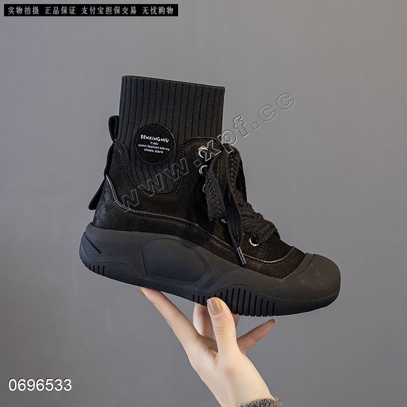 新款头层牛巴皮短靴86752  单里 绒里