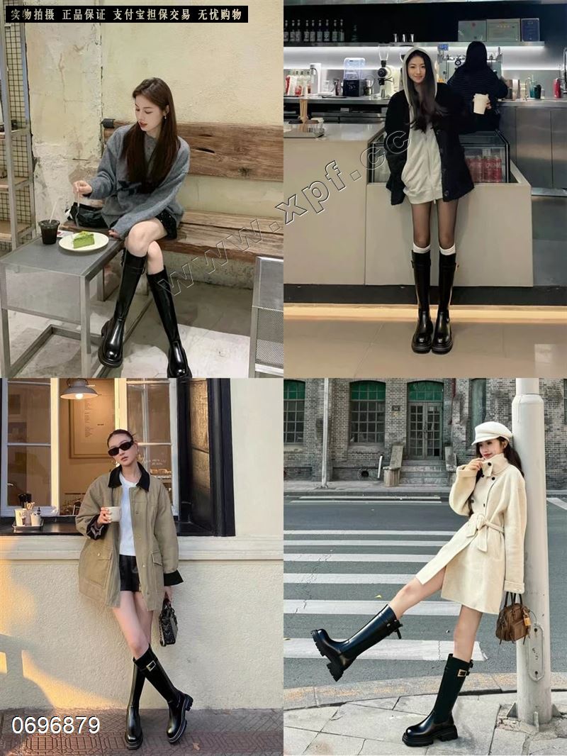 加棉骑士靴 8899-7