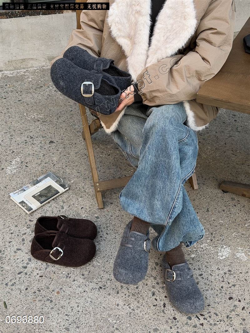 新款🇰🇷韩系厚底博肯百搭经典款5550