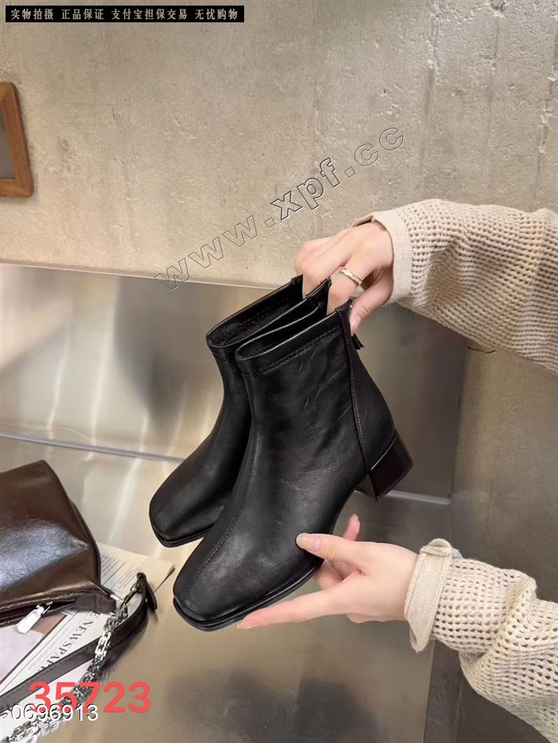 M95时尚短靴35723  加棉
