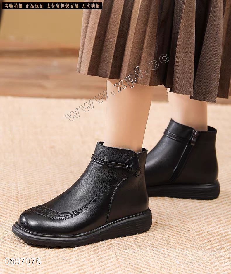 时尚羊毛妈妈鞋