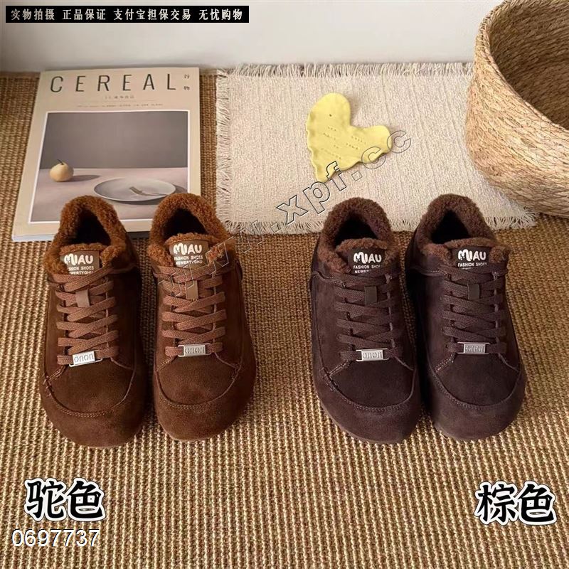 羊羔毛休闲鞋