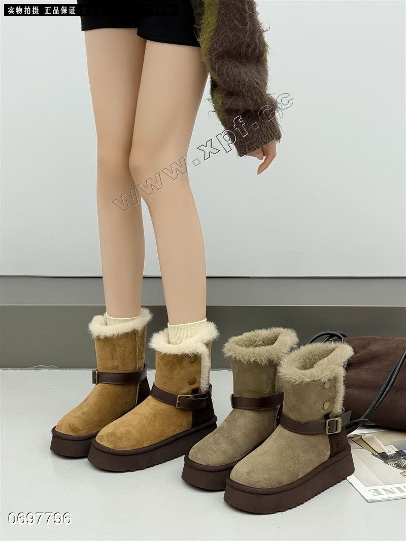 新款经典百搭网红感谢潮款雪地靴 2529-3