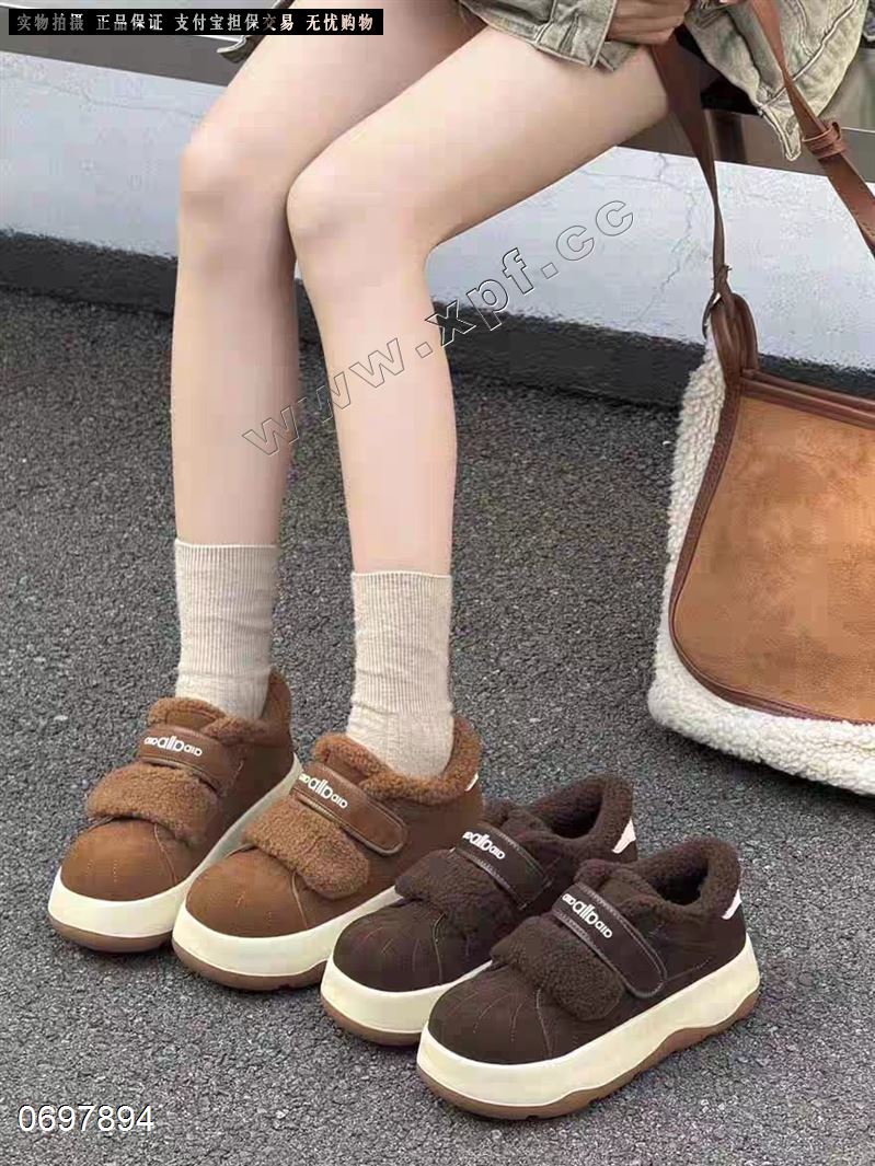 厚棉发泡轻底休闲鞋