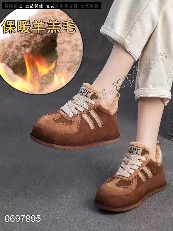 厚棉休闲鞋