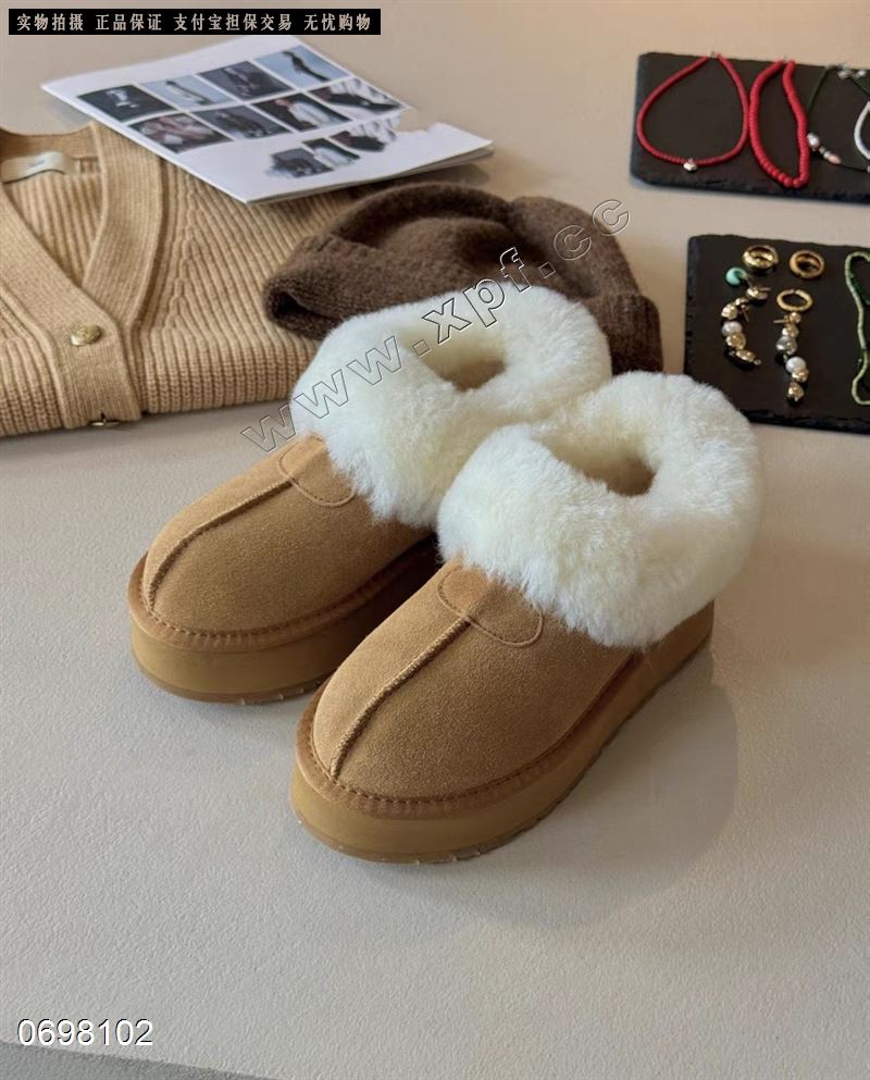 真皮真毛雪地  五双38码秒