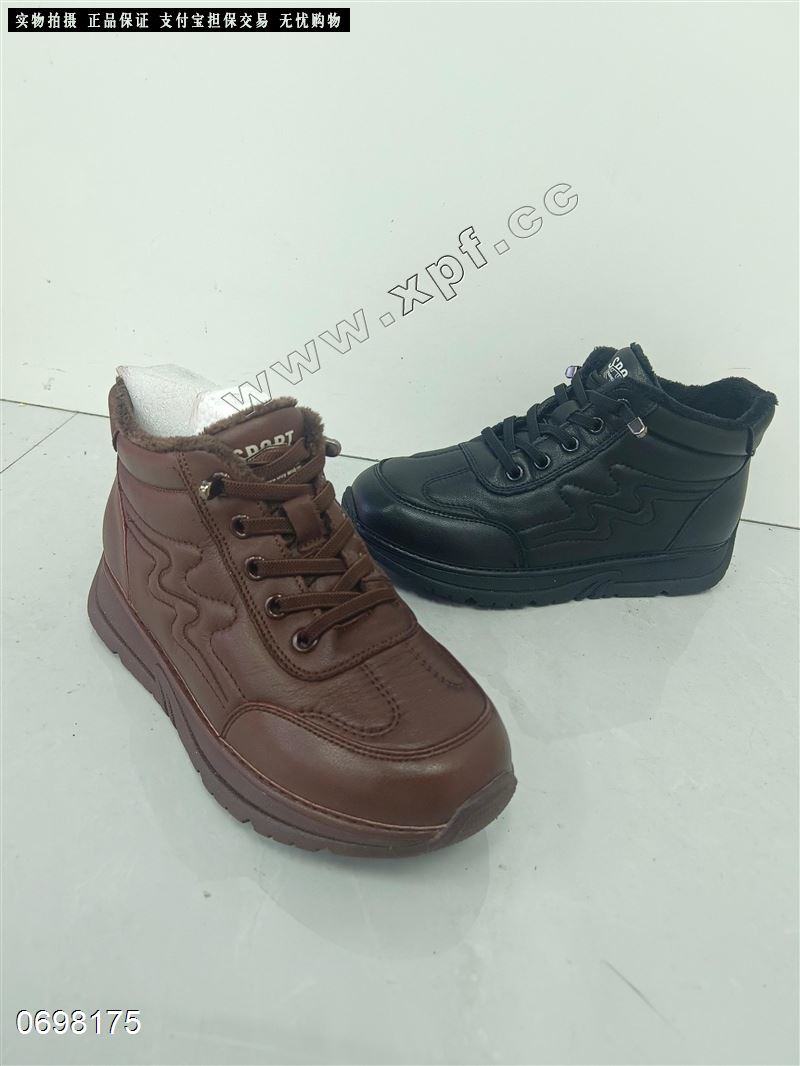 时尚棉里休闲鞋  厚棉妈妈鞋