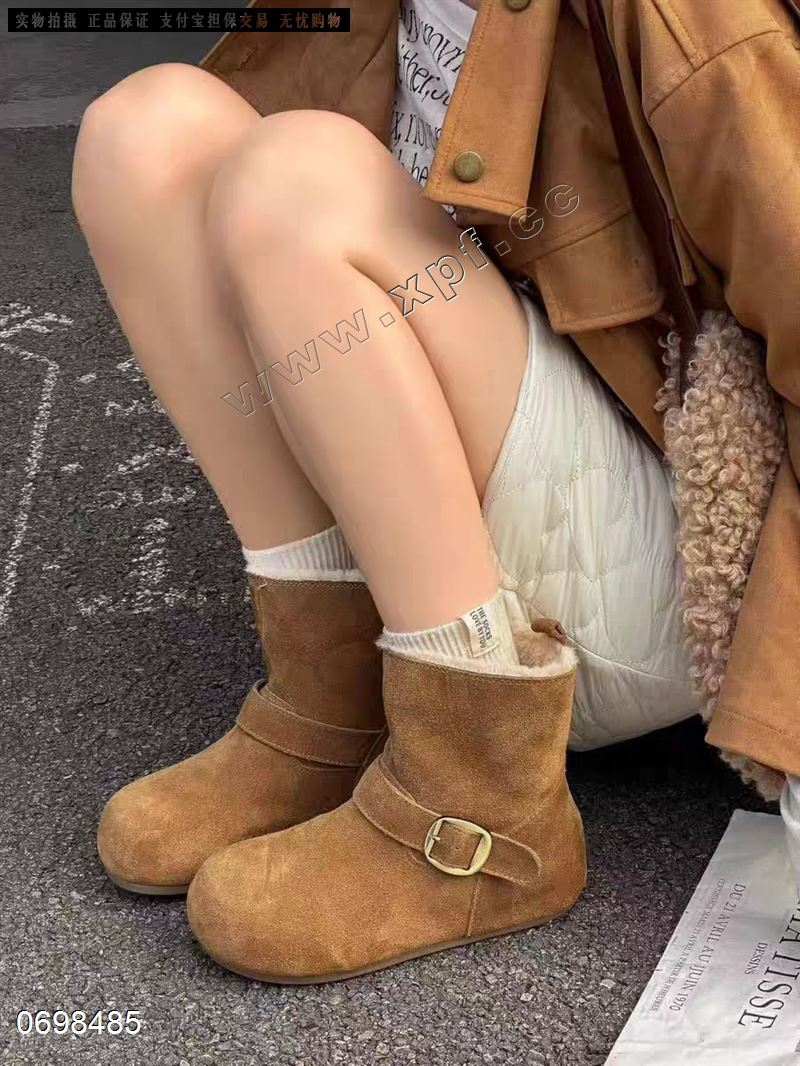 时尚磨砂皮短靴