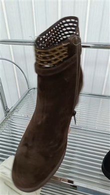 磨砂皮大棉短靴