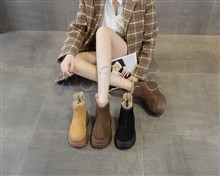 新款厚底磨砂皮勃肯靴B2987-1  底高：6.5CM。筒高：11公分