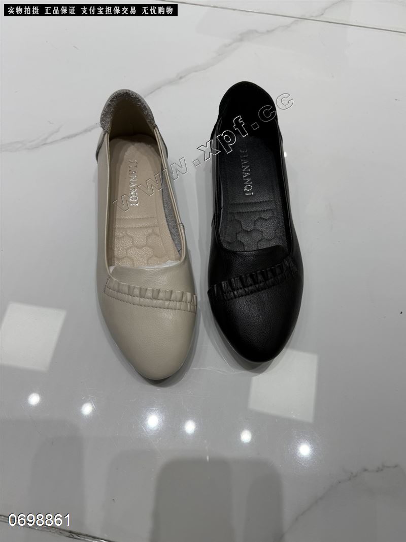 简安琪8885  头层牛皮单鞋