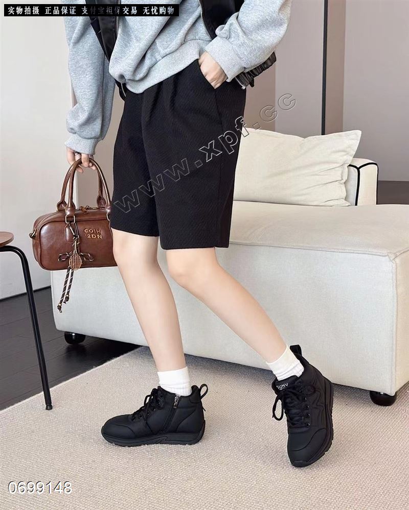 加棉休闲鞋面包鞋