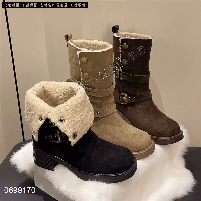 加厚棉短靴09-069