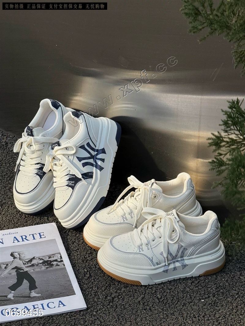 新款厚底休闲鞋时尚拼色小白鞋8177