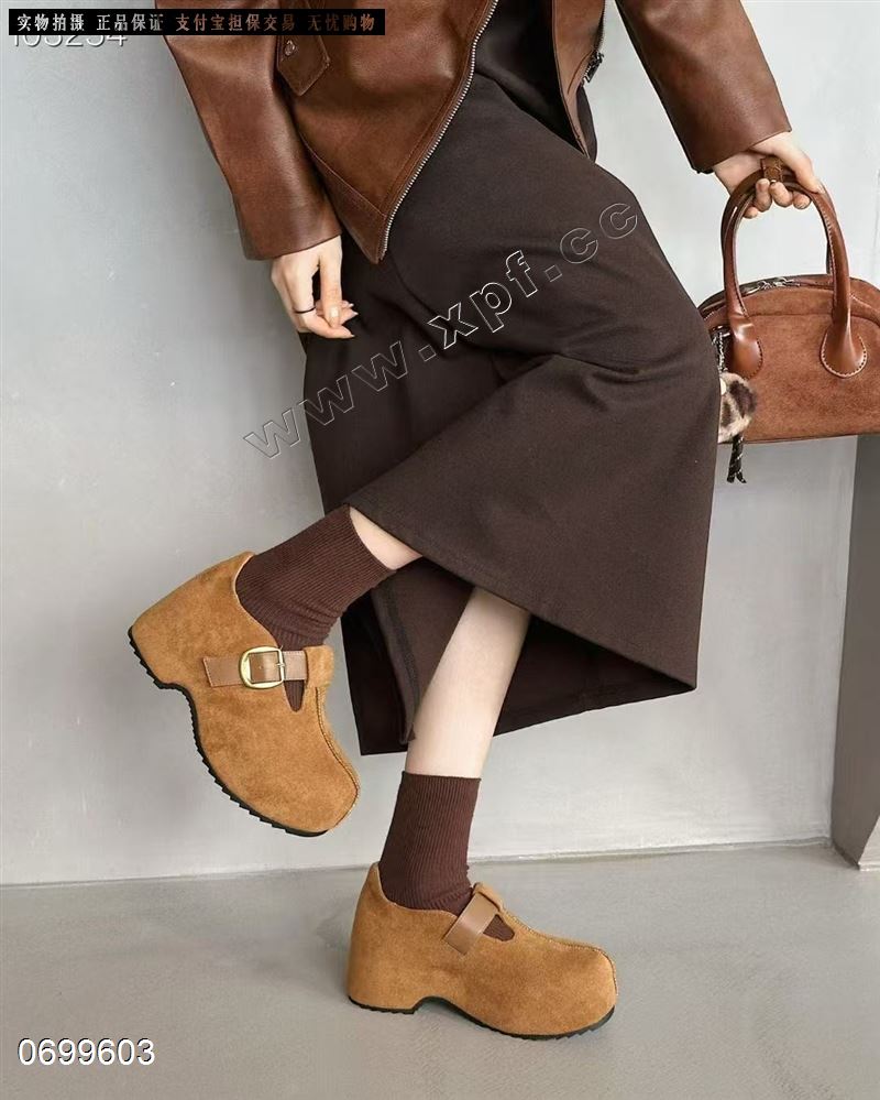 SP 时尚休闲鞋博肯鞋曲曲绒里