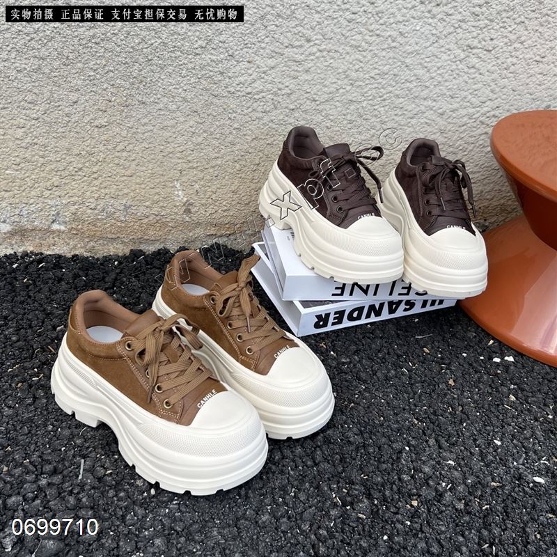 新款厚底休闲鞋2602-1  单里