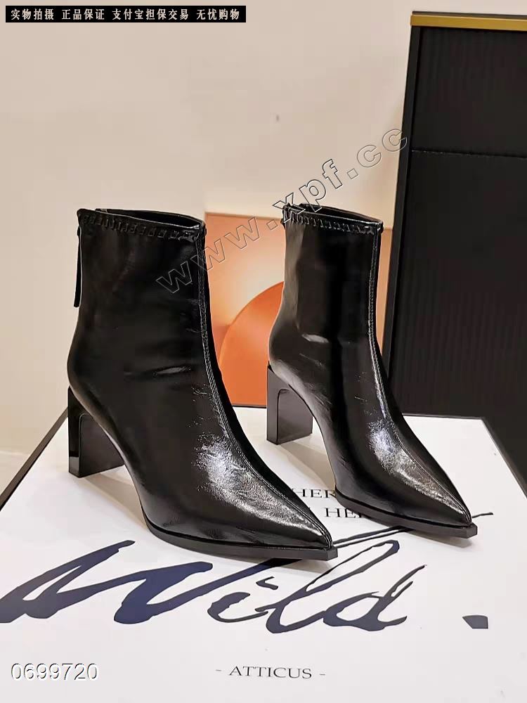 单里短靴   黑5689棕5678