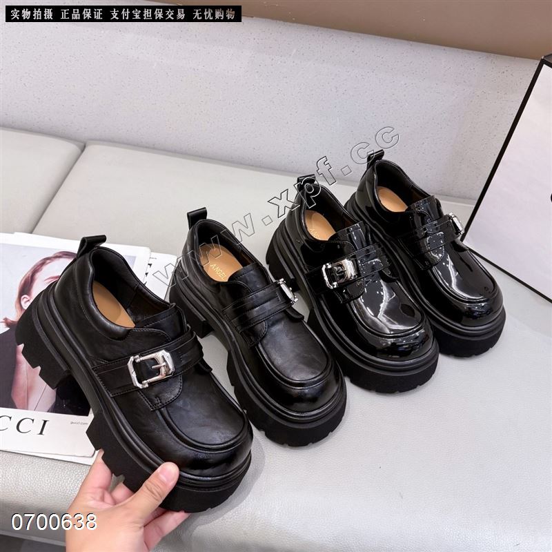 新款厚底单鞋乐福鞋A5111