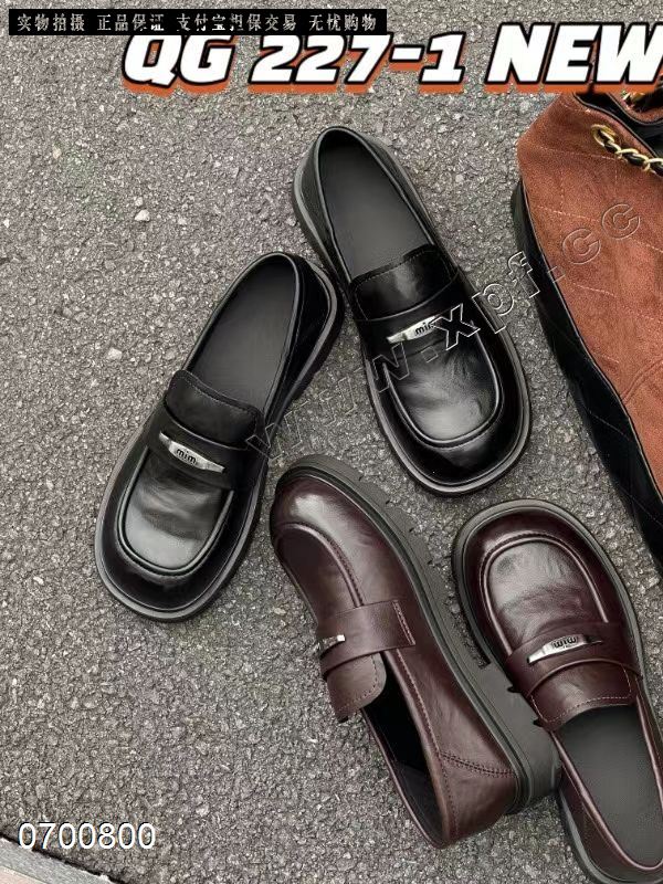 时尚单鞋227-1  乐福鞋