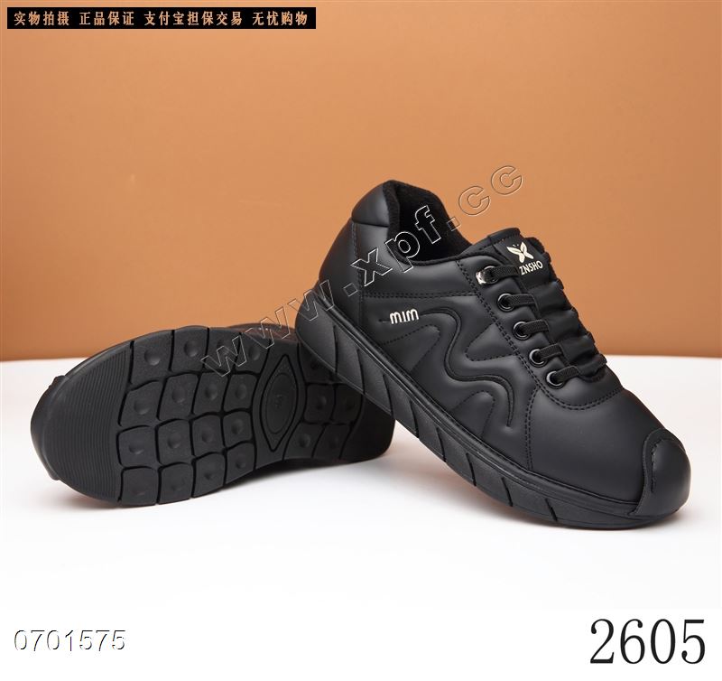 新款软底软面加棉休闲鞋2605
