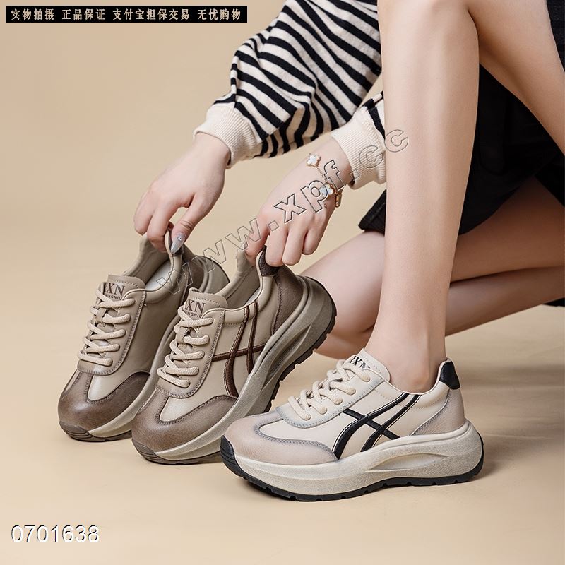 新款头层牛皮休闲鞋9623