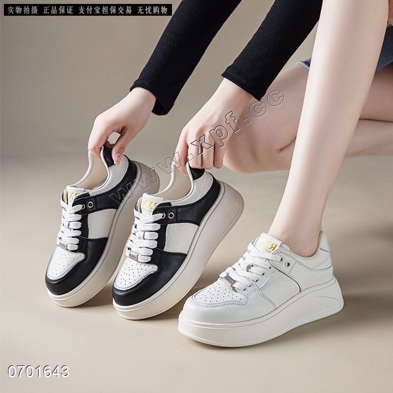 新款头层牛皮休闲鞋9785