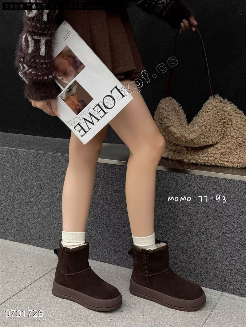 阳光壹佰77-93  磨砂皮雪地靴