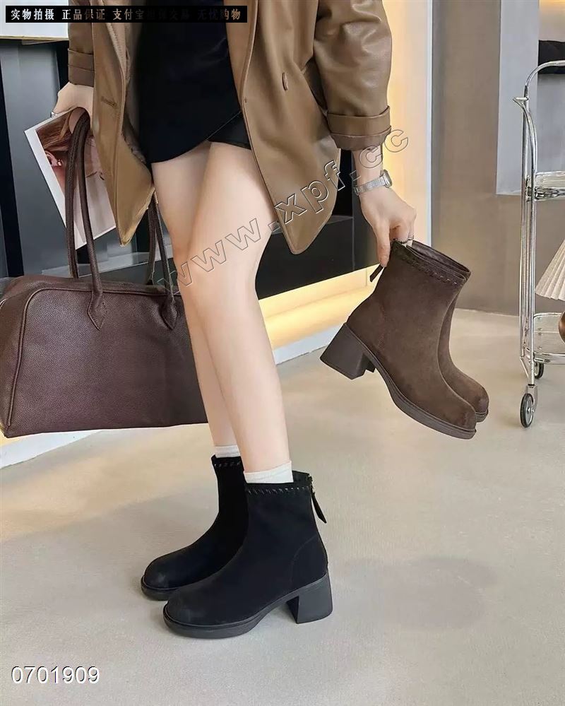 爱拍 B052  棉里黑35-40棕60