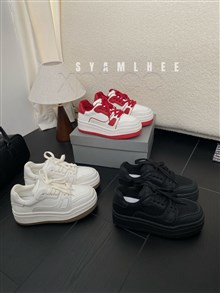 新款厚底贴皮休闲鞋2688