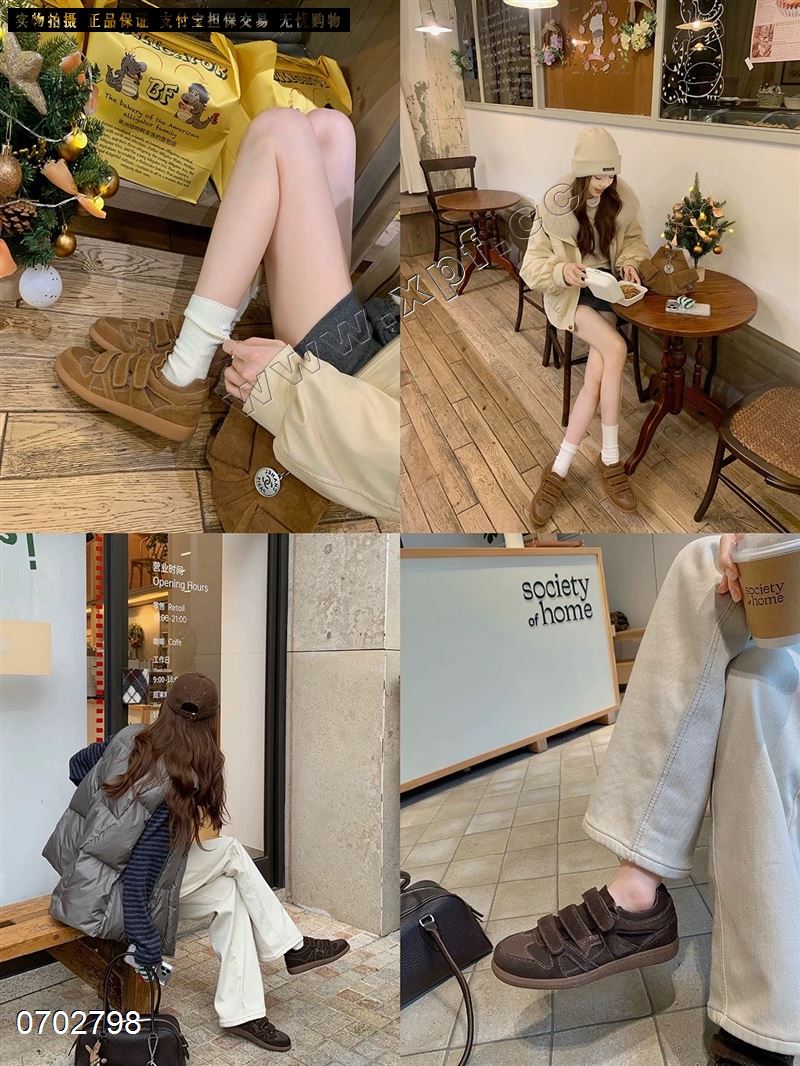 新款韩系魔术贴简约百搭经典款9885