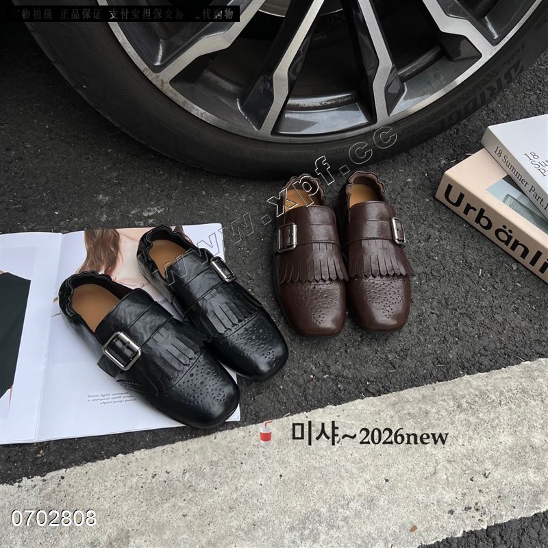 新款法式流苏鞋单鞋999-1