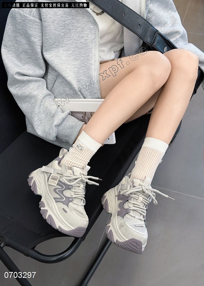 新款百搭款老爹鞋厚底休闲鞋9802