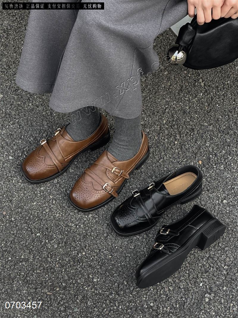 新款英伦风巴洛克鞋单鞋399-1