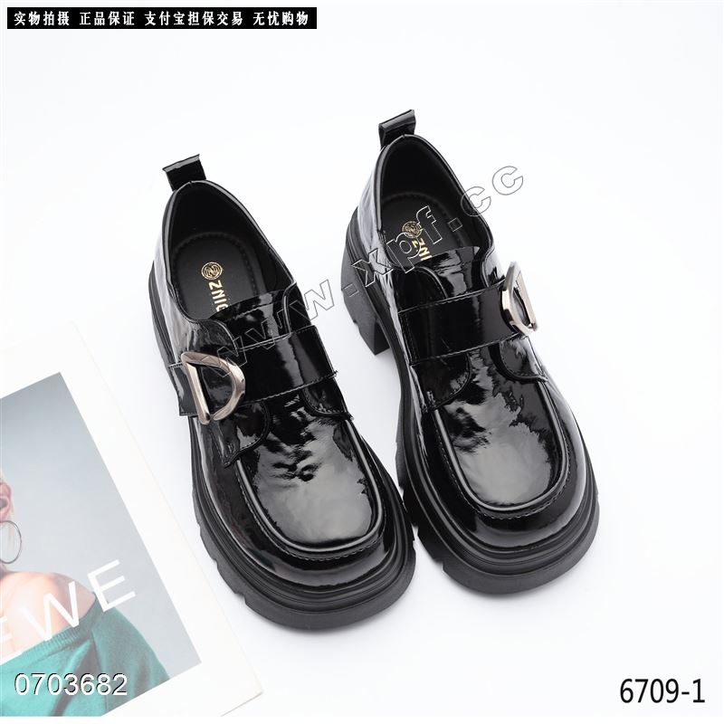 新款单鞋乐福鞋6709-1