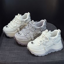 新款厚底内增高休闲鞋低帮老爹鞋5008