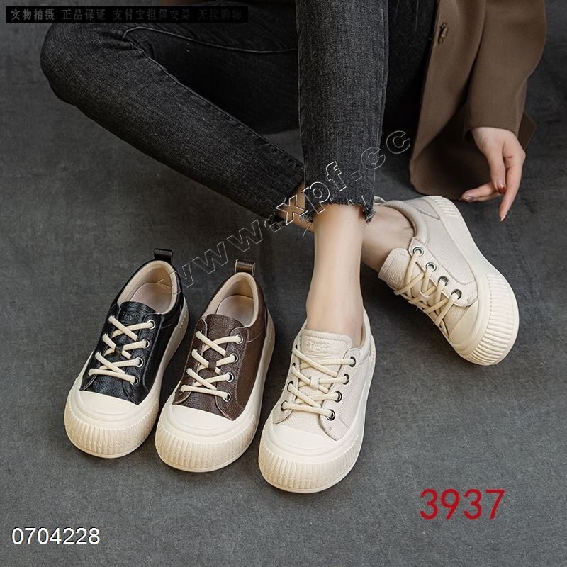 新款头层牛皮休闲鞋 3937