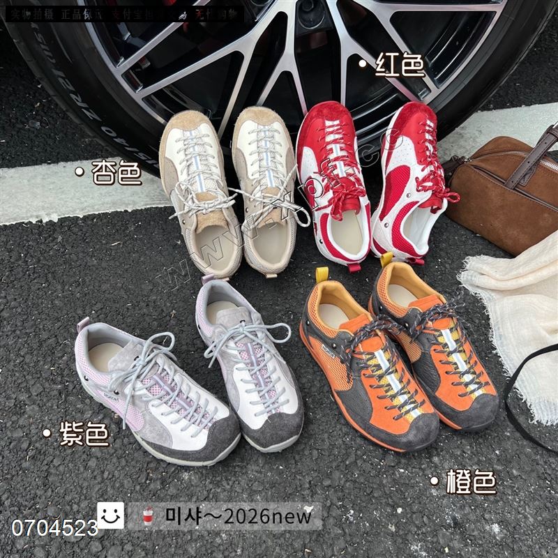 新款头层真皮单里休闲鞋A601