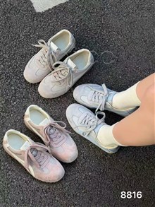 新款猪巴皮百搭舒适休闲鞋8816