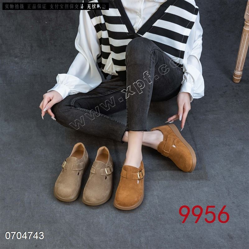 新款磨砂皮休闲鞋9956