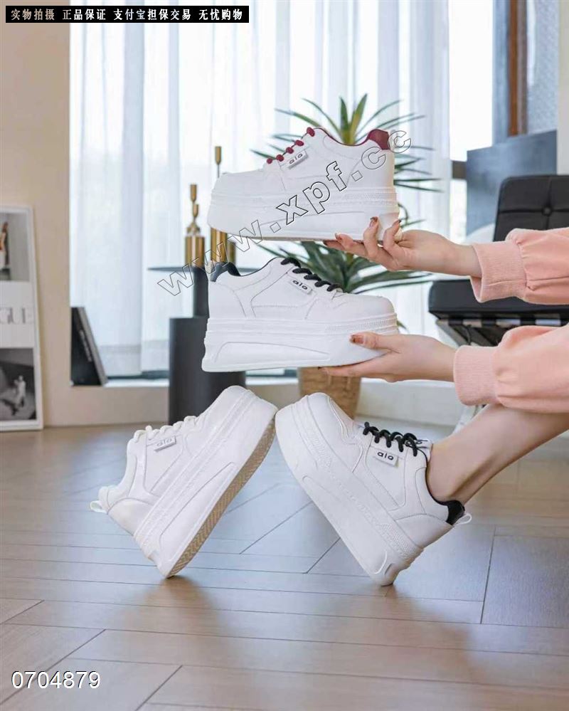 新款厚底百搭小白鞋休闲鞋2633