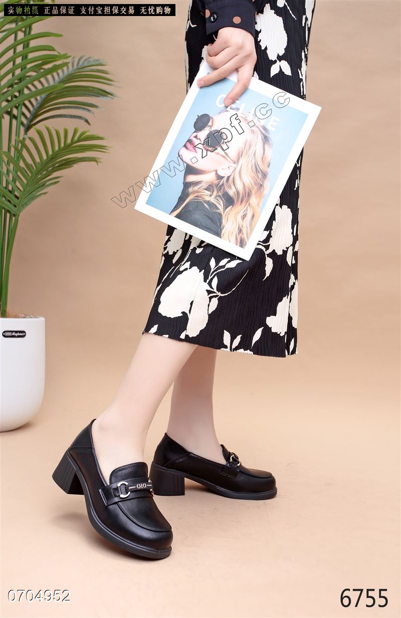 新款乐福鞋单鞋6755