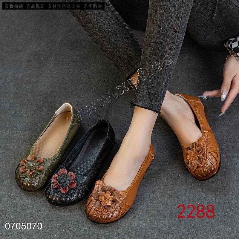 新款头层牛皮单鞋2288