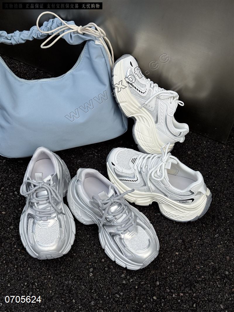 新款厚底休闲鞋透网老爹鞋8100-2