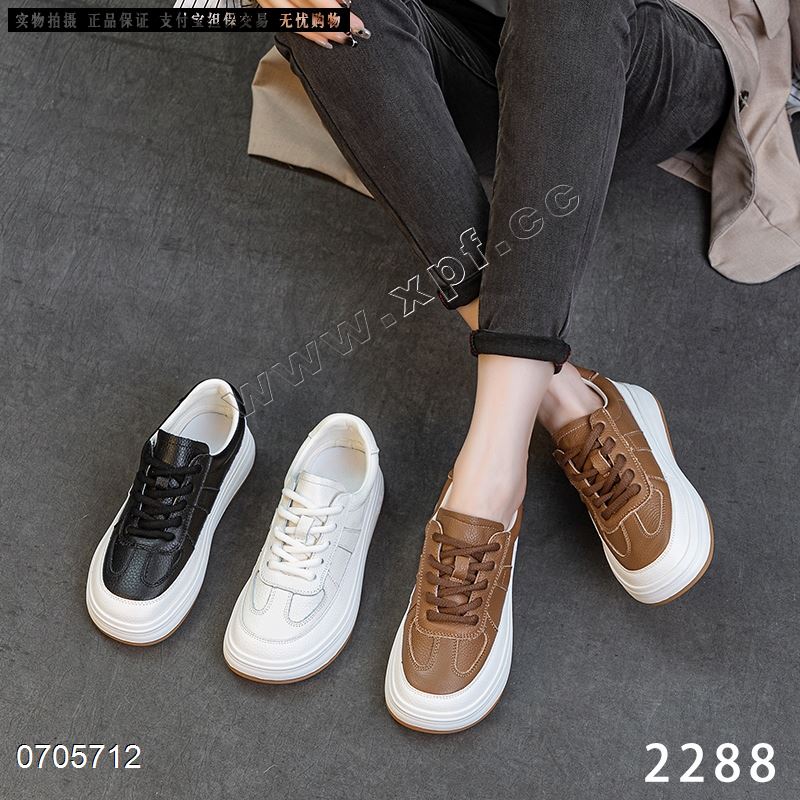 新款头层牛皮休闲鞋2288