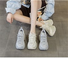 新款厚底内增高水钻休闲鞋厚底老爹鞋5031